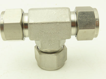 Swagelok SS-1010-3 Union Tee Fitting 5/8" Tube 316 Stainless Lot of 5