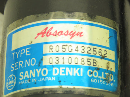 Sanyo Denki 66BM007HBRB0 AC Servo Motor ABS Super With R05G432562 Encoder