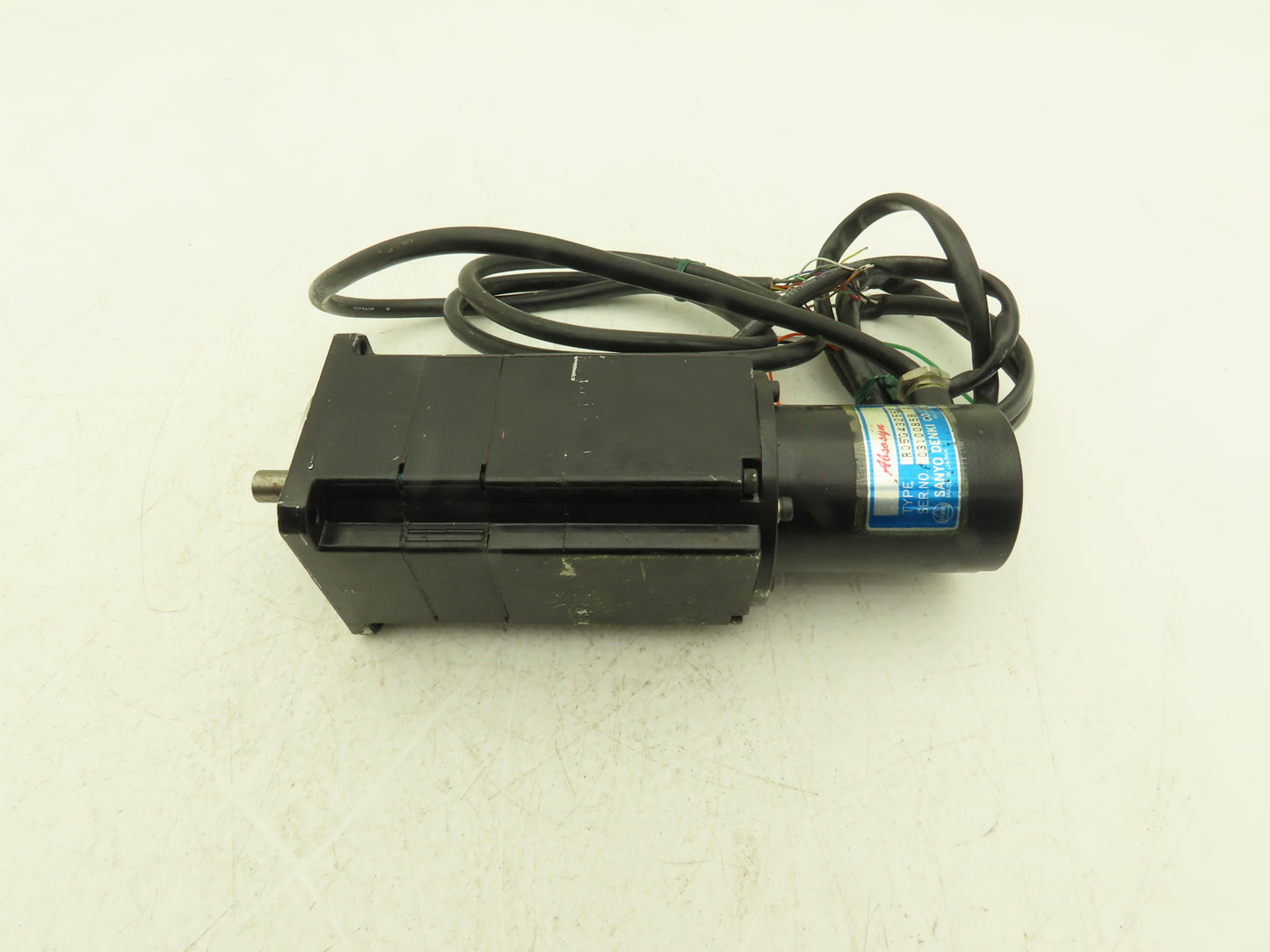 Sanyo Denki 66BM007HBRB0 AC Servo Motor ABS Super With R05G432562 Encoder