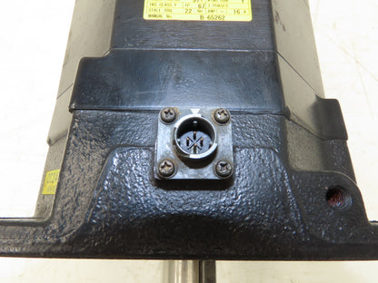 Fanuc A06B-0266-B500#0100 AC Servo Motor 4.5 kW 3000 RPM Encoder A860-2000-T321