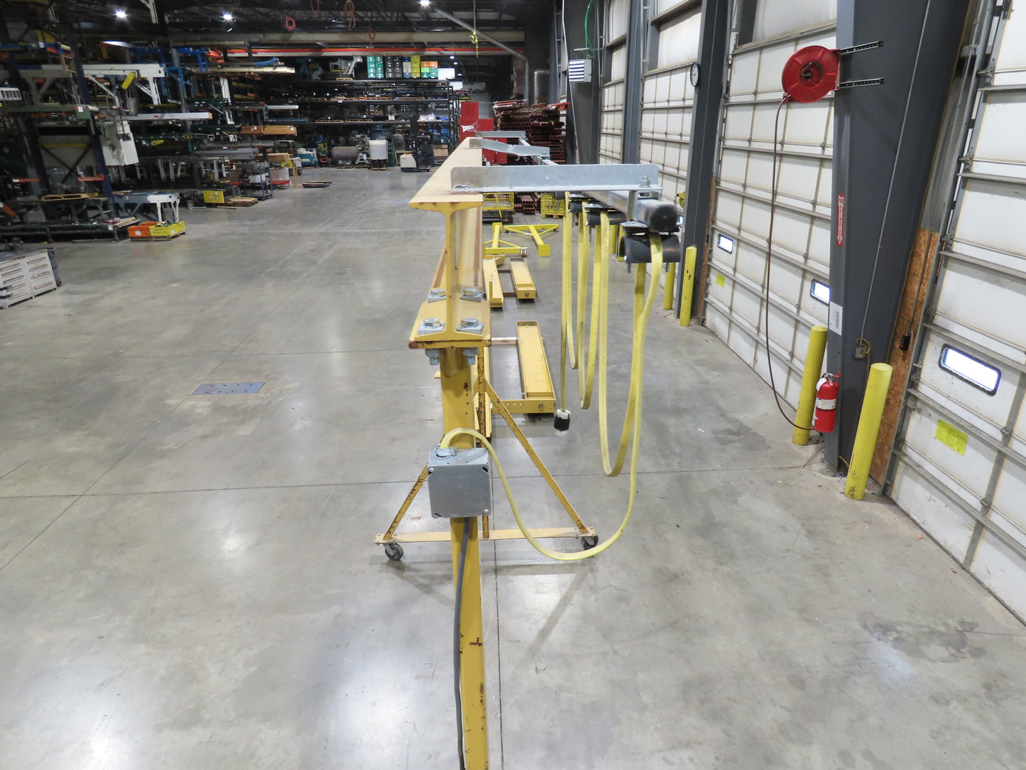 Spanco E-Series 2 Ton 4000Lb Fixed Height Gantry Crane 10' 9"Span 10'H w/Trolley