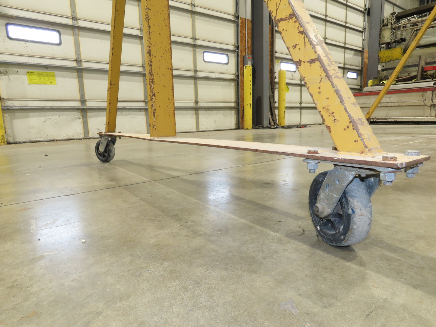 Spanco E-Series 2 Ton 4000Lb Fixed Height Gantry Crane 10' 9"Span 10'H w/Trolley