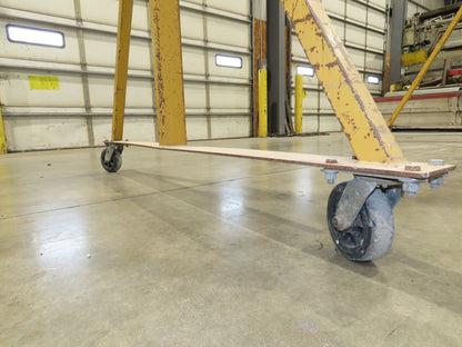 Spanco E-Series 2 Ton 4000Lb Fixed Height Gantry Crane 10' 9"Span 10'H w/Trolley