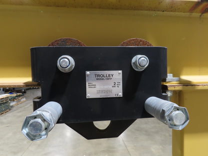 Spanco E-Series 2 Ton 4000Lb Fixed Height Gantry Crane 10' 9"Span 10'H w/Trolley