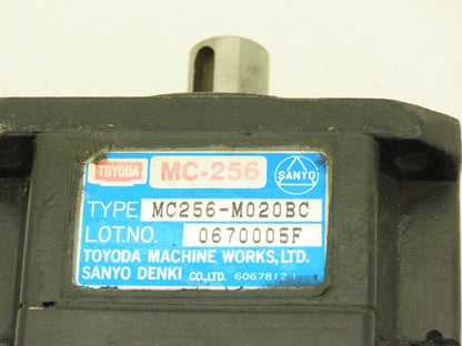 Sanyo Denki MC256-M020BC AC Servo Motor ABS Super With R05F432564 Encoder