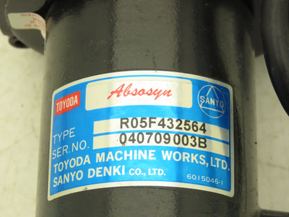 Sanyo Denki MC256-M020BC AC Servo Motor ABS Super With R05F432564 Encoder