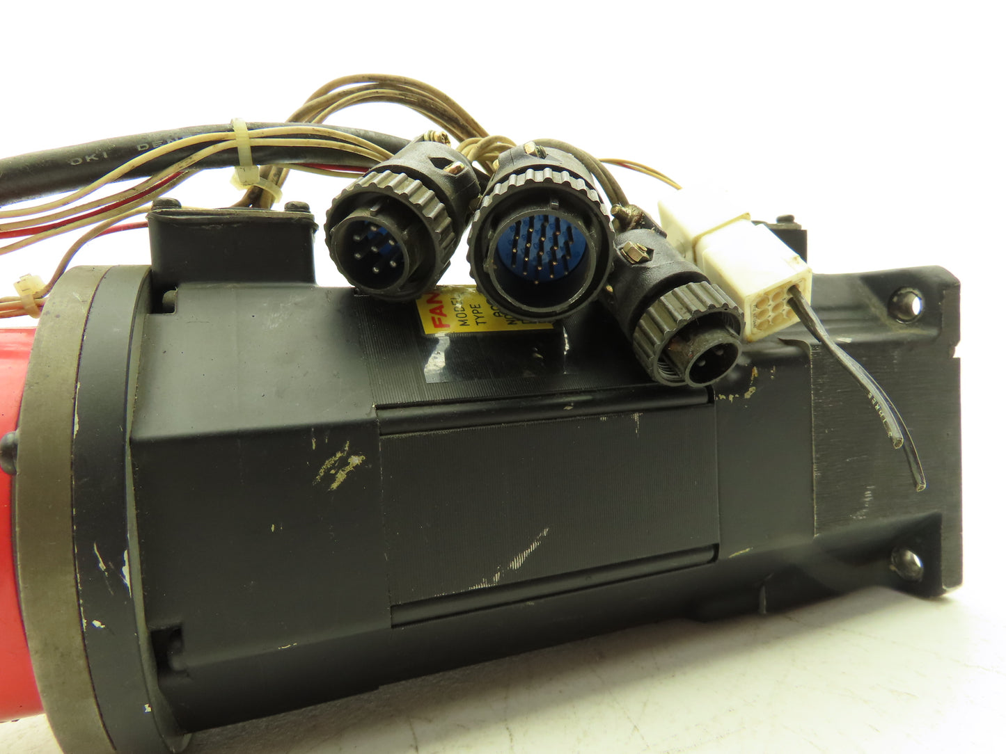 Fanuc A06B-0312-B351 AC Servo Motor 2000 RPM 120V 3Ph Encoder A290-0521-V581