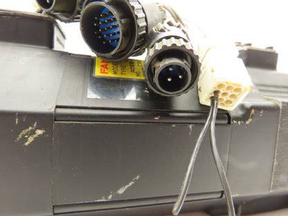 Fanuc A06B-0312-B351 AC Servo Motor 2000 RPM 120V 3Ph Encoder A290-0521-V581