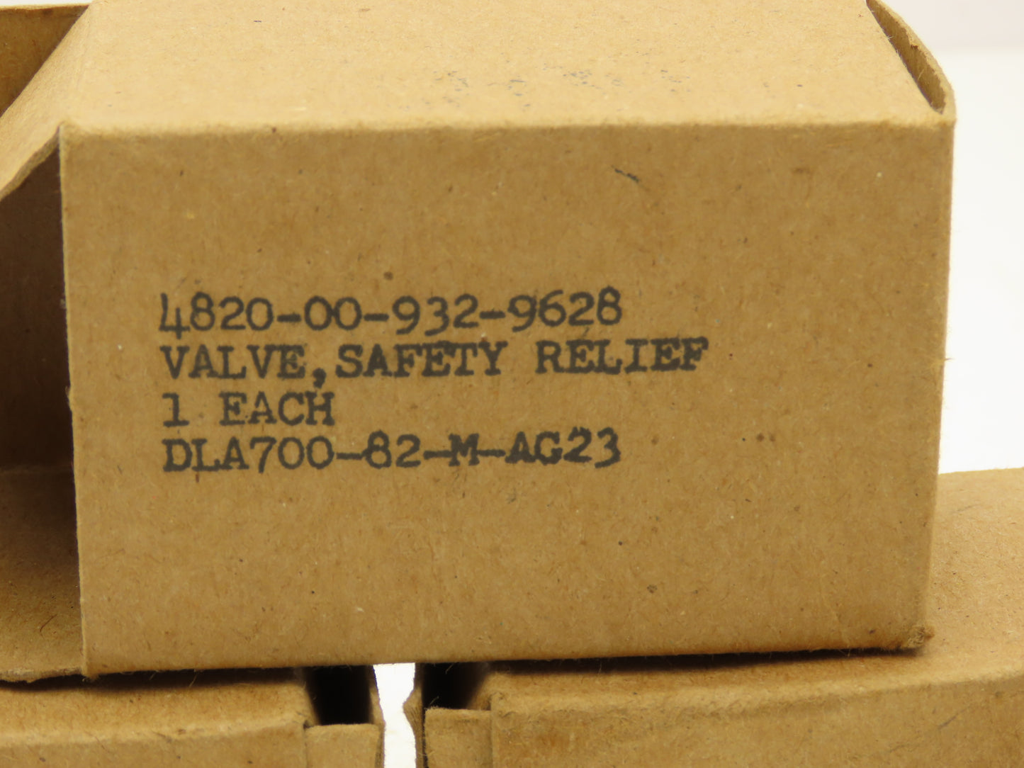 DLA700-82-M-AG23 Hydraulic Pressure Relief Cartridge Valve Cartridge Lot of 3