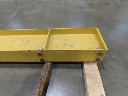 Gorbel 1 Ton 2000Lb Full Cantilever Post Jib Crane 15' Span 9' 2"HUB 11' 3"OAH