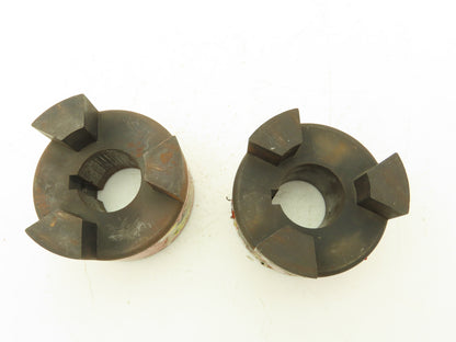Lovejoy L-110X1.375 Coupling Both Pieces Same Size 1.375" Bore No Spider