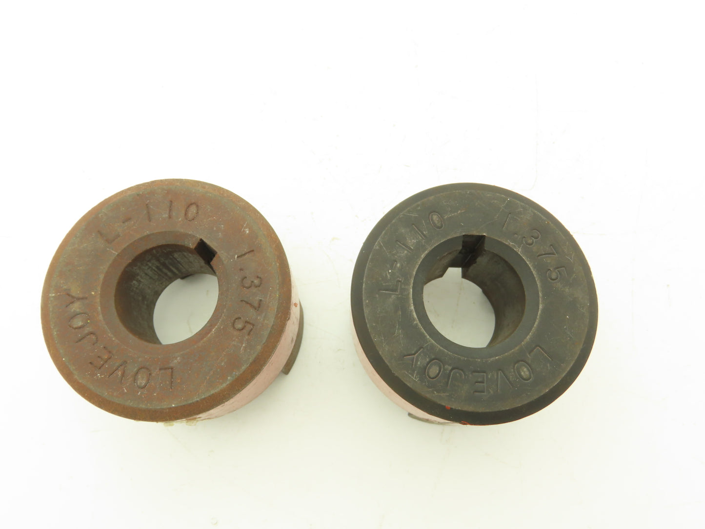 Lovejoy L-110X1.375 Coupling Both Pieces Same Size 1.375" Bore No Spider