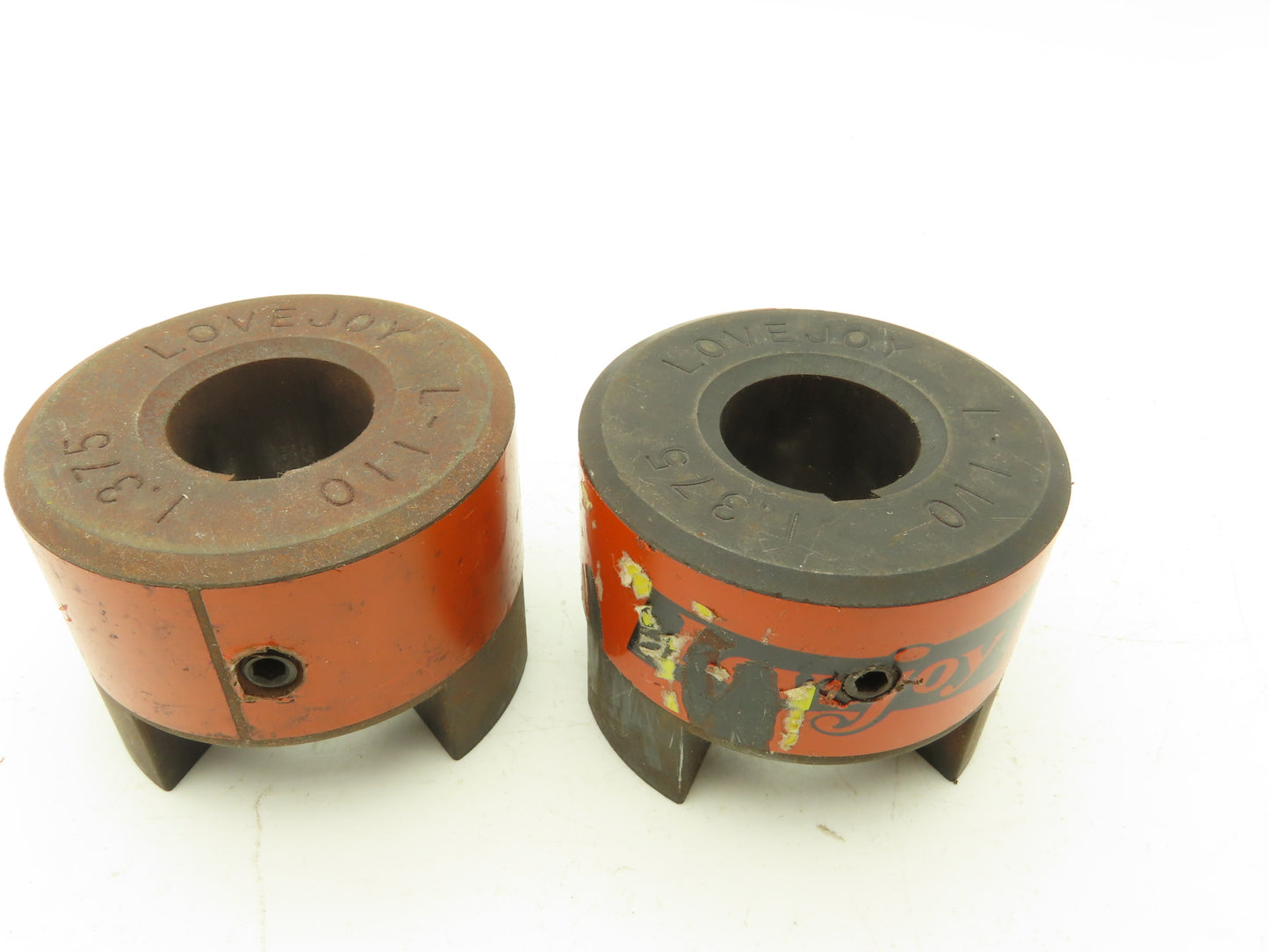 Lovejoy L-110X1.375 Coupling Both Pieces Same Size 1.375" Bore No Spider