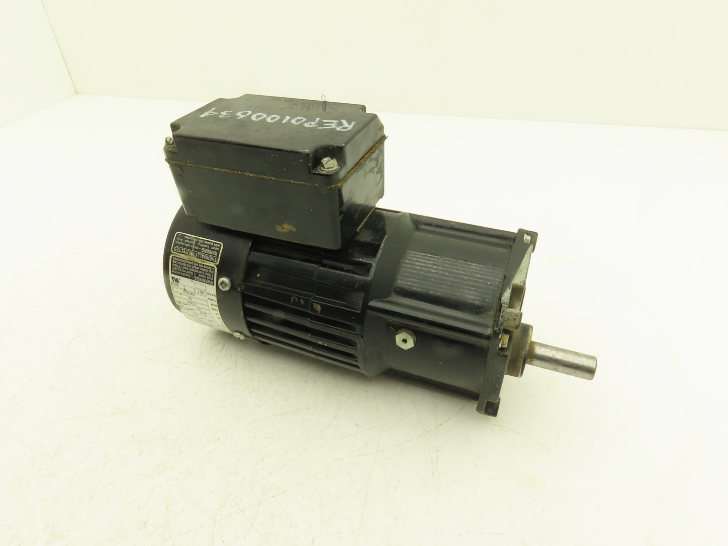 Bodine Electric 34X4BFCI-Z3 Gearmotor 115VAC 1/15Hp 60:1 Ratio 28rpm