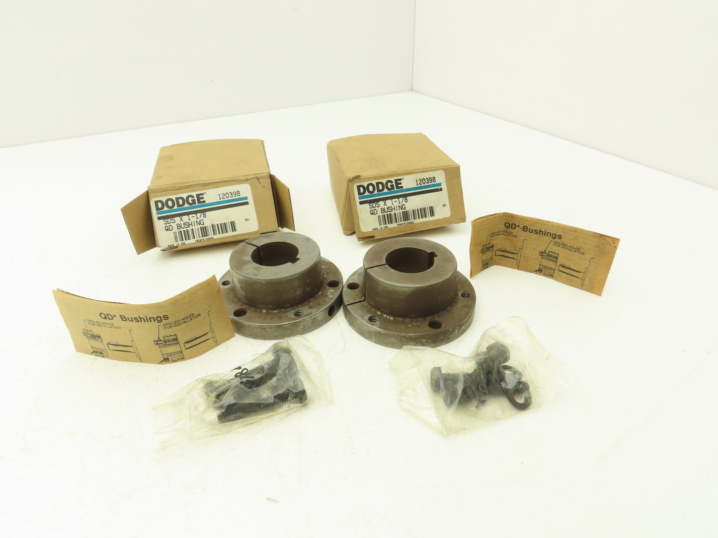 Dodge SDS X 1-1/8 QD Bushing 1-1/8" Bore Lot of 3