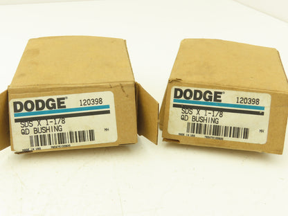Dodge SDS X 1-1/8 QD Bushing 1-1/8" Bore Lot of 3
