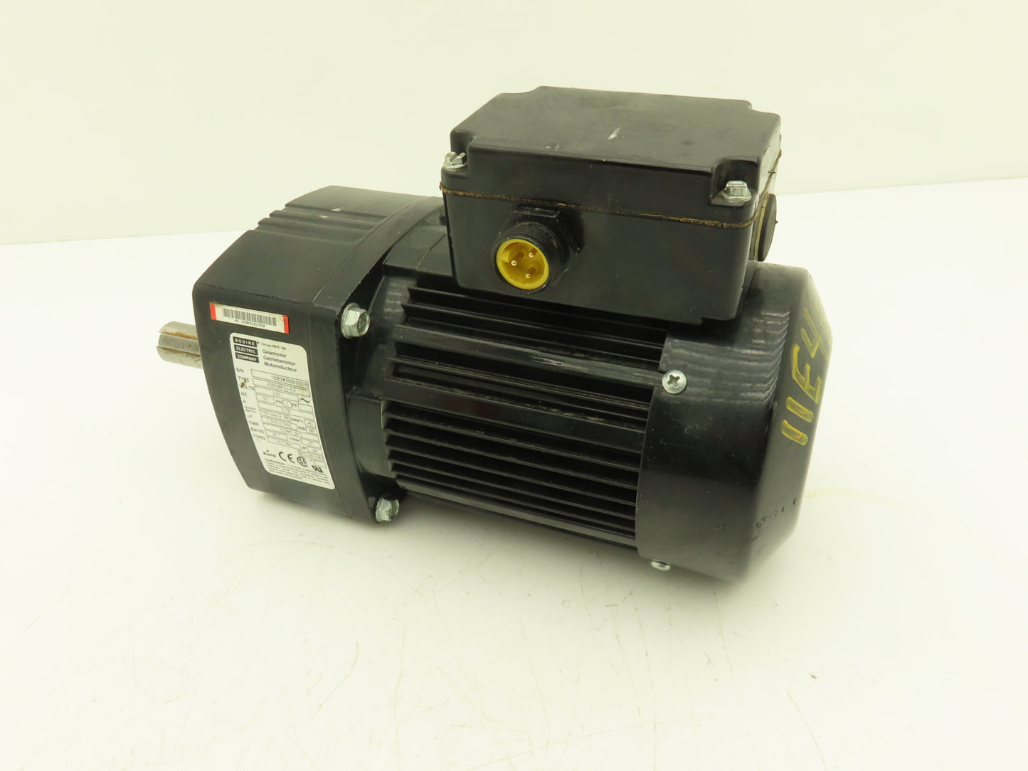 Bodine 42R5BFCI-E3 Gearmotor 230VAC 1PH 30:1 Ratio 47rpm Inline Parallel