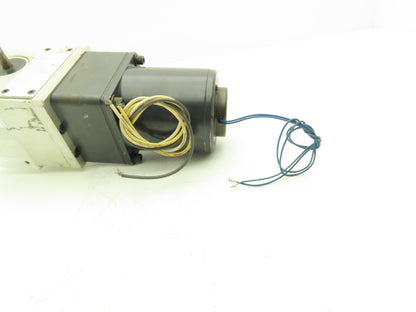 Oriental Motor 4IK22RGN-AUL 22W Speed Control Motor w/ 2 gearboxes Triple Output