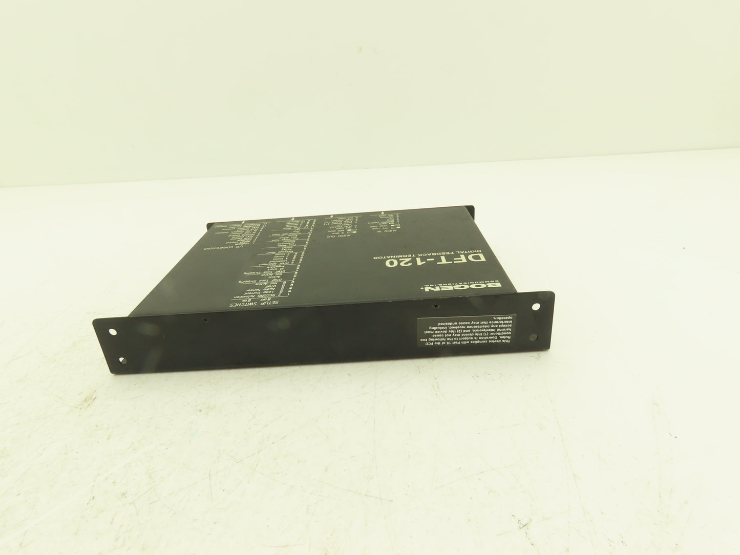 Bogen DFT-120 Ethernet Digital Feedback I/O Module 12VDC