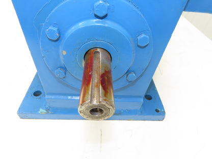 Horsburgh & Scott B-668 Worm Gearbox Reducer 15.5 Ratio 20Hp 74rpm Dual Shaft