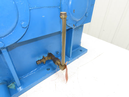 Horsburgh & Scott B-668 Worm Gearbox Reducer 15.5 Ratio 20Hp 74rpm Dual Shaft
