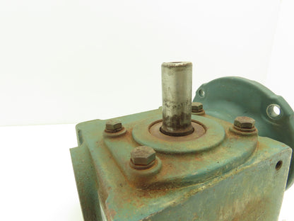 Dodge 17Q10L14 Tigear 2 Worm Gearbox 10:1 Reducer1.67Hp 175RPM 140TC LH Output