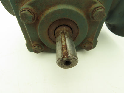 Dodge 17Q10L14 Tigear 2 Worm Gearbox 10:1 Reducer1.67Hp 175RPM 140TC LH Output