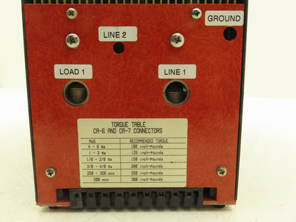 Control Concepts 1029C-V-575V-120A-R0/5V-IPOT Scr Power Controller 575V 1Ph 120A