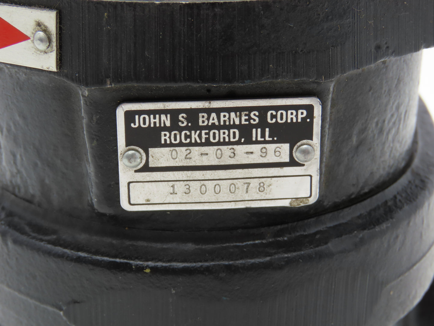 John S Barns Hydraulic Gear Pump 16GPM 1750PSI 3500RPM 3/4" Keyed Shaft