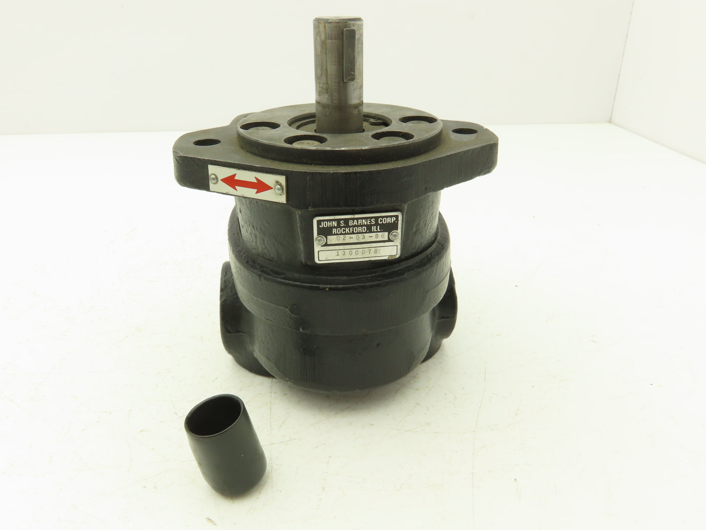 John S Barns Hydraulic Gear Pump 16GPM 1750PSI 3500RPM 3/4" Keyed Shaft