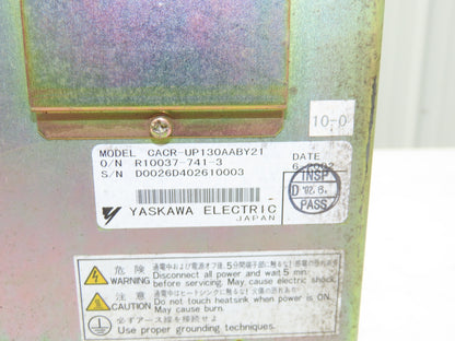 Yaskawa CACR-UP130AABY21 CNC Servo Drive Amplifier Axis Controller