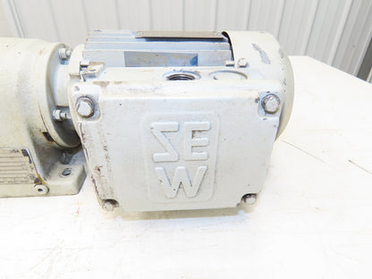 Sew Eurodrive R40DT80N4 AC Gearmotor 3.98:1 Reducer 1HP 427RPM 230/460V 3Ph