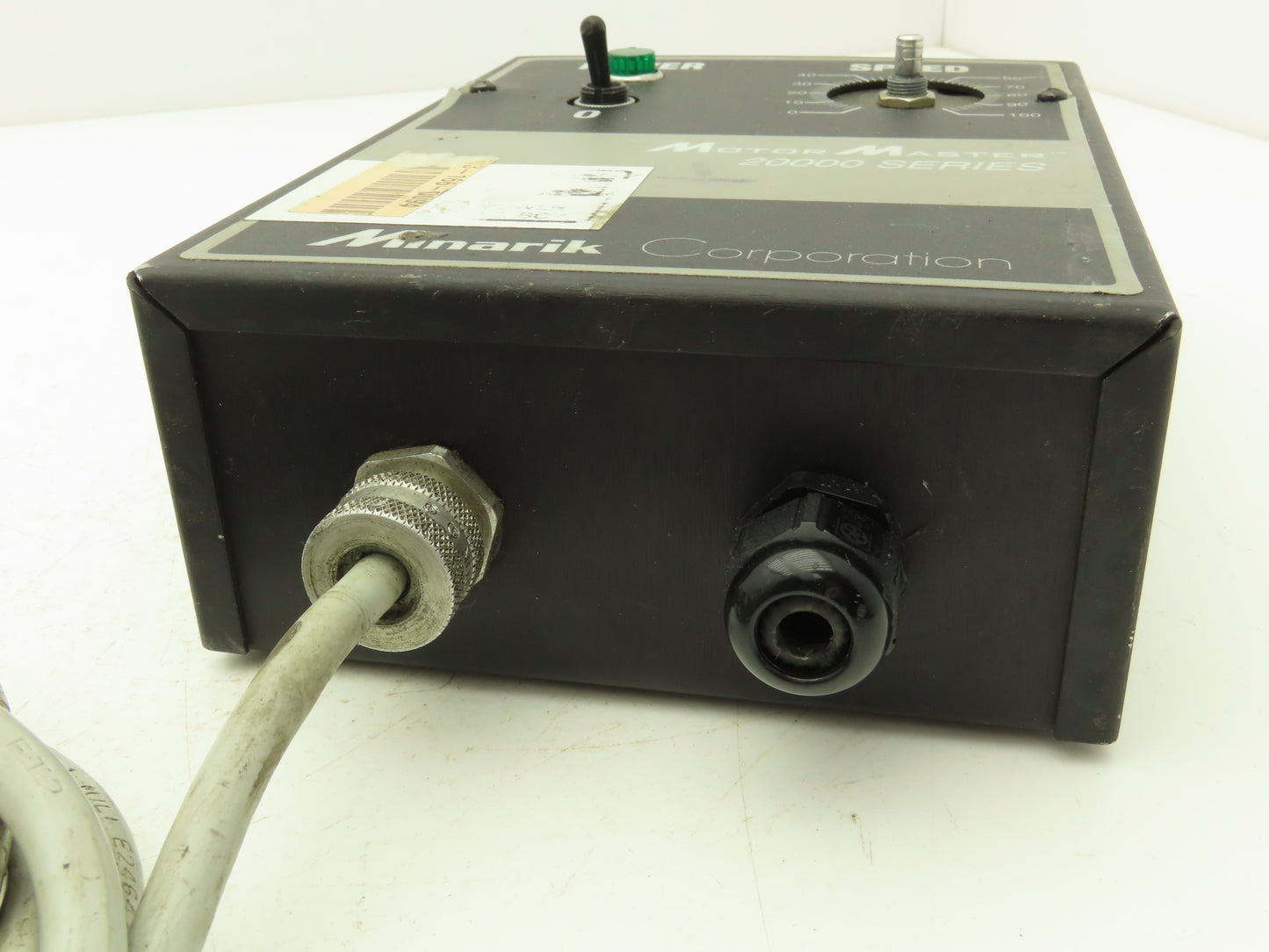 Minarik Master 20000 DC Motor Control Speed Drive 90/180VDC 115/230V Input