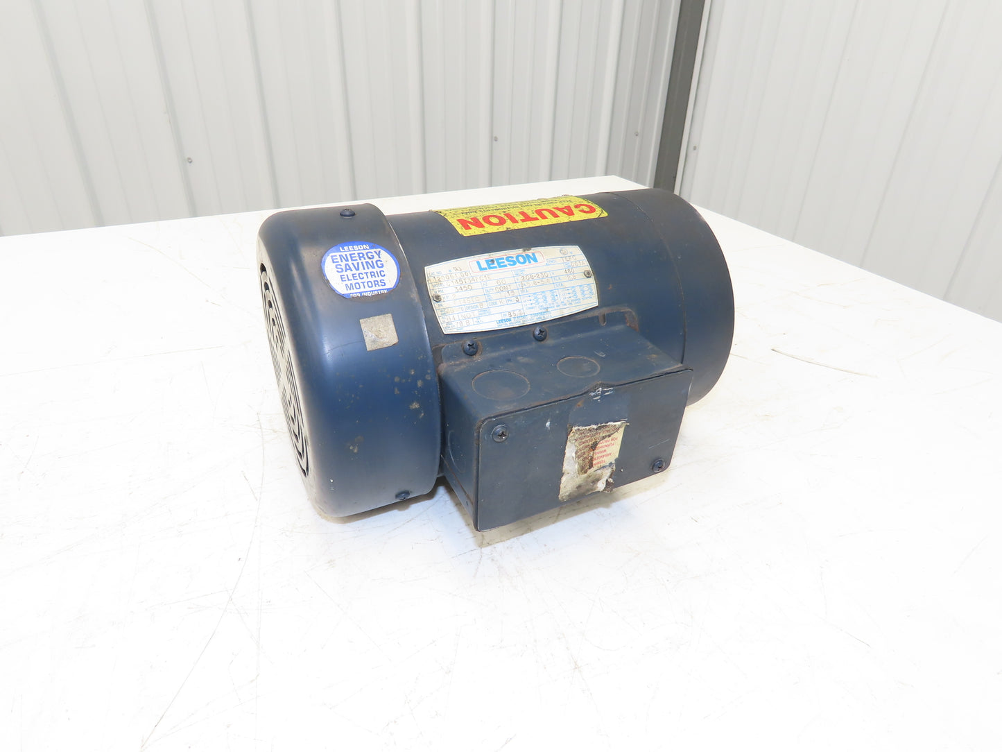 Leeson Electric C145T34FC1E AC Motor 2Hp 3450RPM 208-230/460V 3Ph F145TC TEFC