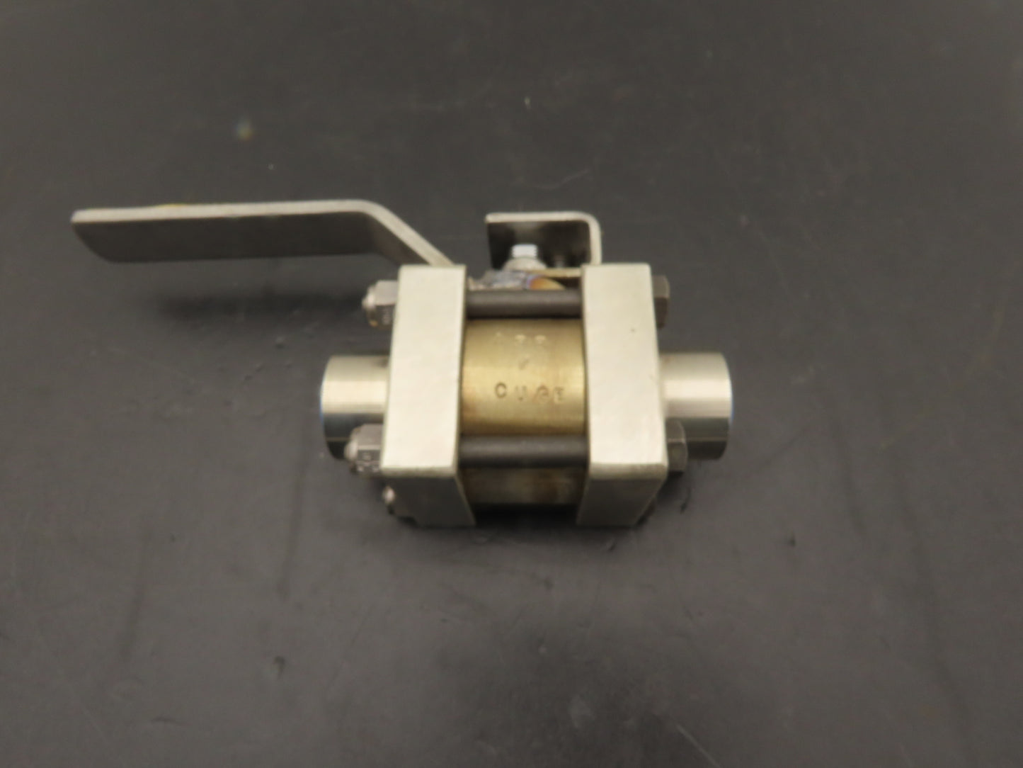 Contromatics 298-00-204 Stainless Steel 3pc Ball Valve 1/2" Socket Weld 700 WOG