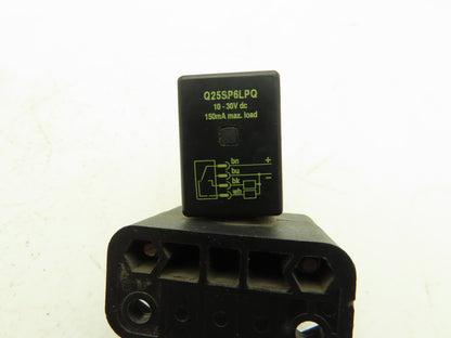 Banner Q25SP6LPQ Right Angle Base Mount Retroreflective Sensor 10-30VDC Lot of 5