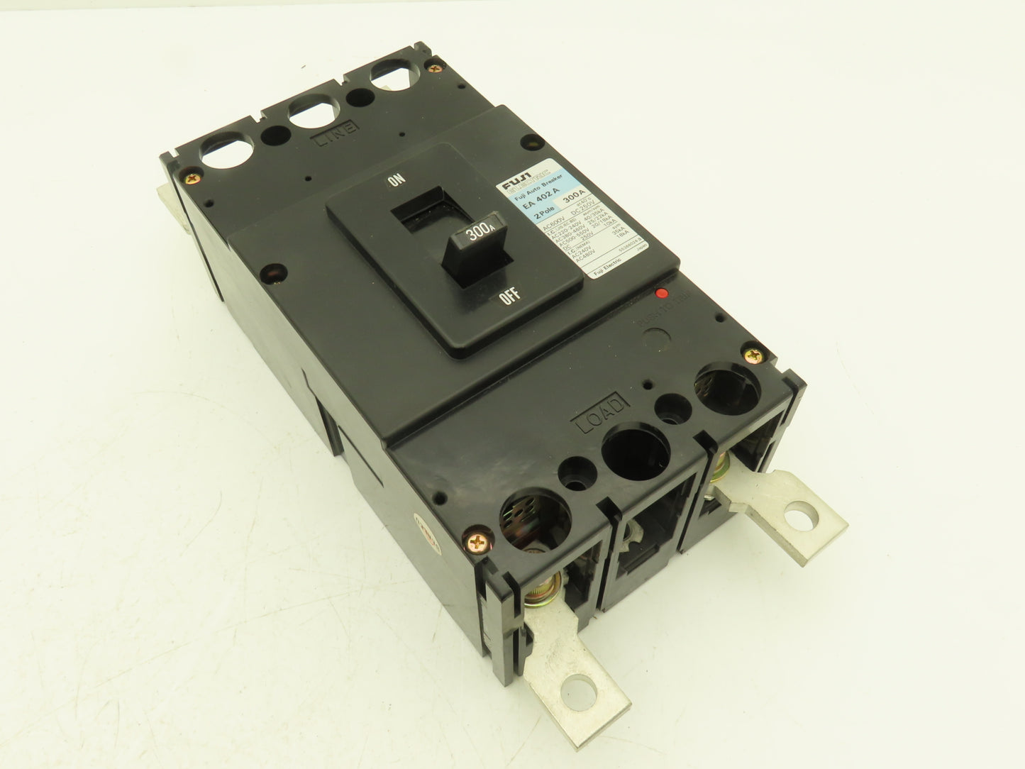 Fuji Electric EA402A  2-Pole Auto Circuit Breaker 300A 600VAC 250VDC 2-Pole