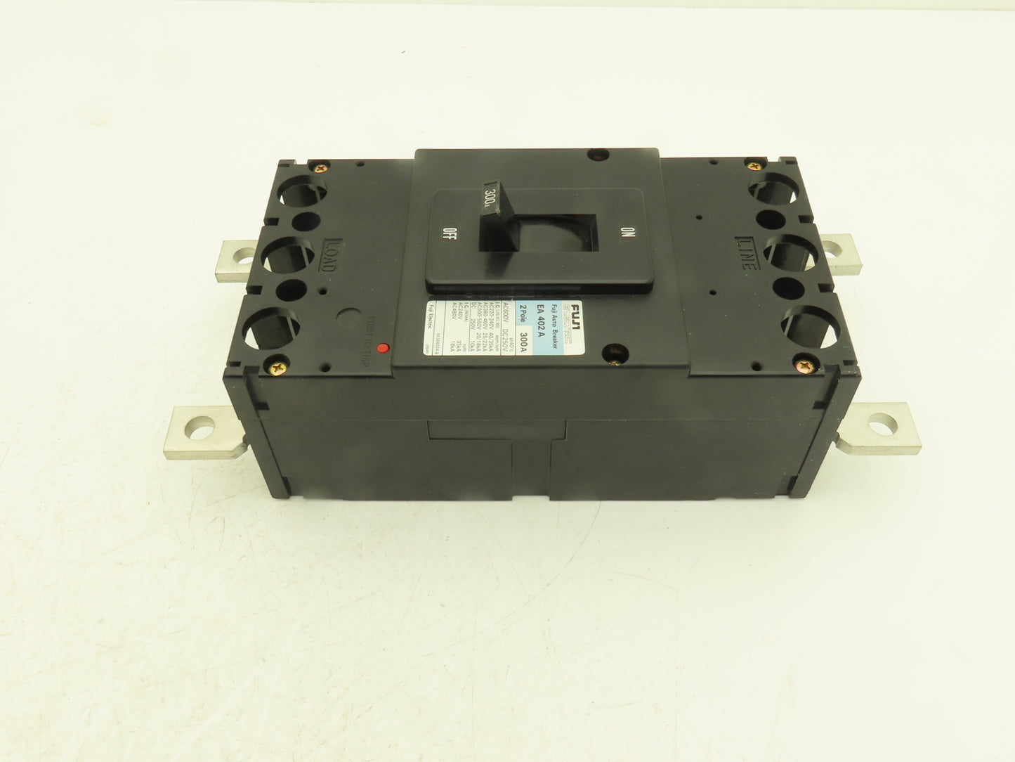 Fuji Electric EA402A  2-Pole Auto Circuit Breaker 300A 600VAC 250VDC 2-Pole