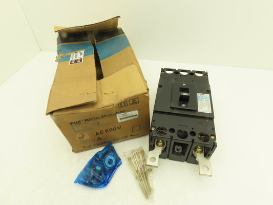 Fuji Electric EA402A  2-Pole Auto Circuit Breaker 300A 600VAC 250VDC 2-Pole