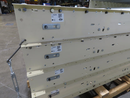 Hytrol 30" Gravity Roller Conveyor 1.9" Roller 27"BF 5-Sections 48' 4"L w/Legs