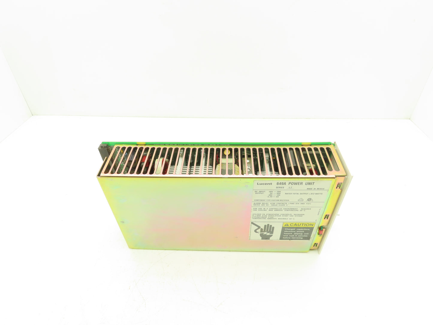 Lucent 649A Power Unit 48VDC Input/812 Watts DC Output Series 1:7 Broken Corner