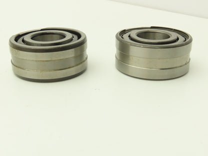 NSK C5204 Ball Bearing Double Row 20mm-ID x 47mm-OD x 20.5mm-Width Lot of 5