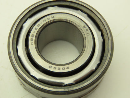 NSK C5204 Ball Bearing Double Row 20mm-ID x 47mm-OD x 20.5mm-Width Lot of 5