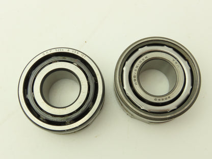 NSK C5204 Ball Bearing Double Row 20mm-ID x 47mm-OD x 20.5mm-Width Lot of 5