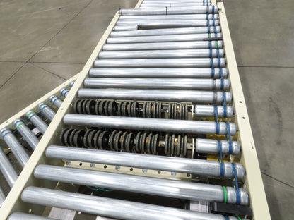 Hytrol 190E24 30"x 12' 9" Accumulation Roller Conveyor E24i w/Spur Transfer