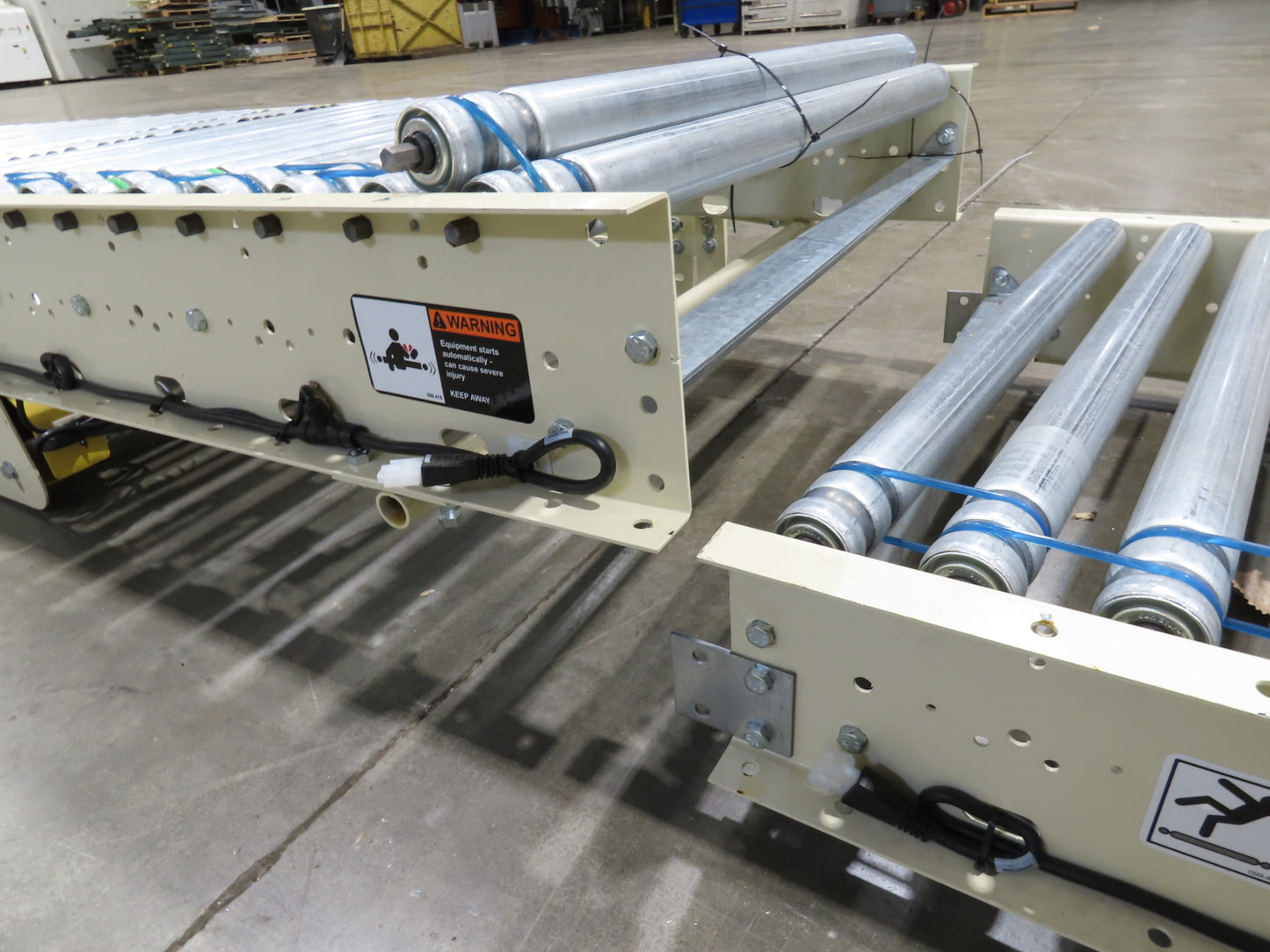 Hytrol 190E24 30"x 12' 9" Accumulation Roller Conveyor E24i w/Spur Transfer