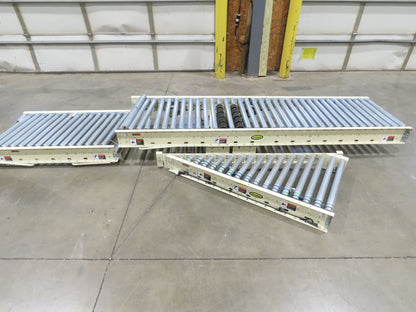 Hytrol 190E24 30"x 12' 9" Accumulation Roller Conveyor E24i w/Spur Transfer