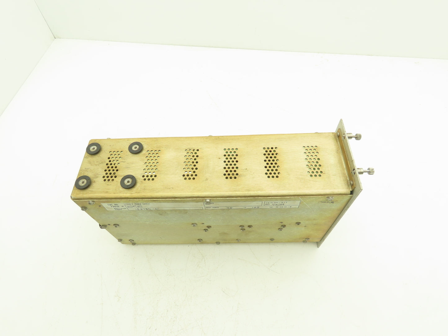 Bently Nevada S7200-R Power Supply Rack Module 125VAC 72050-01-01