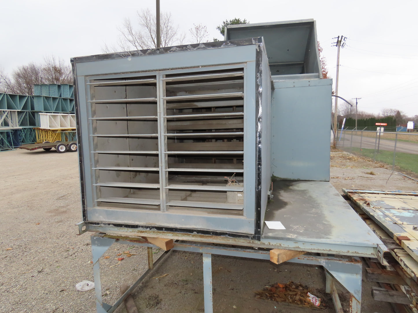 ICE OSD-130HTR LP Gas Fired Air Makeup Heater Unit 2100MBH 30000CFM 20Hp 460V