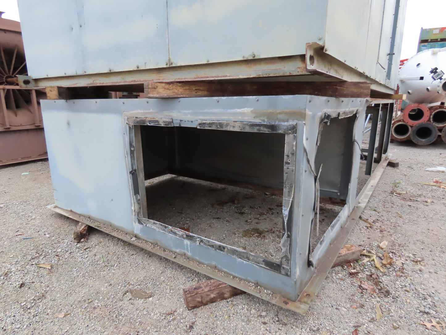 ICE OSD-130HTR LP Gas Fired Air Makeup Heater Unit 2100MBH 30000CFM 20Hp 460V